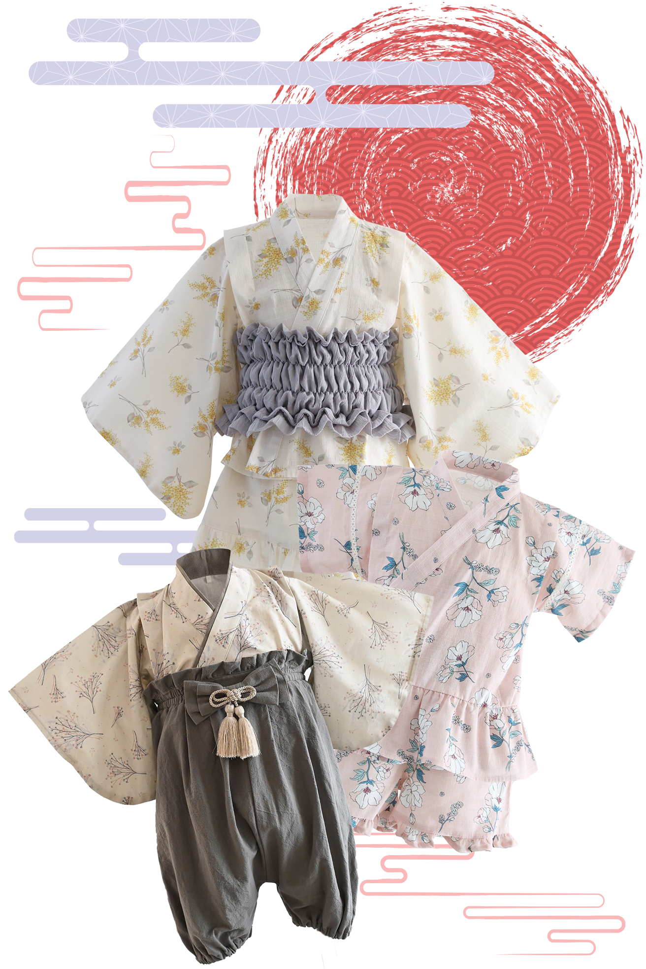 Japanese clothes (Hakama & Yukata & Jinbei)