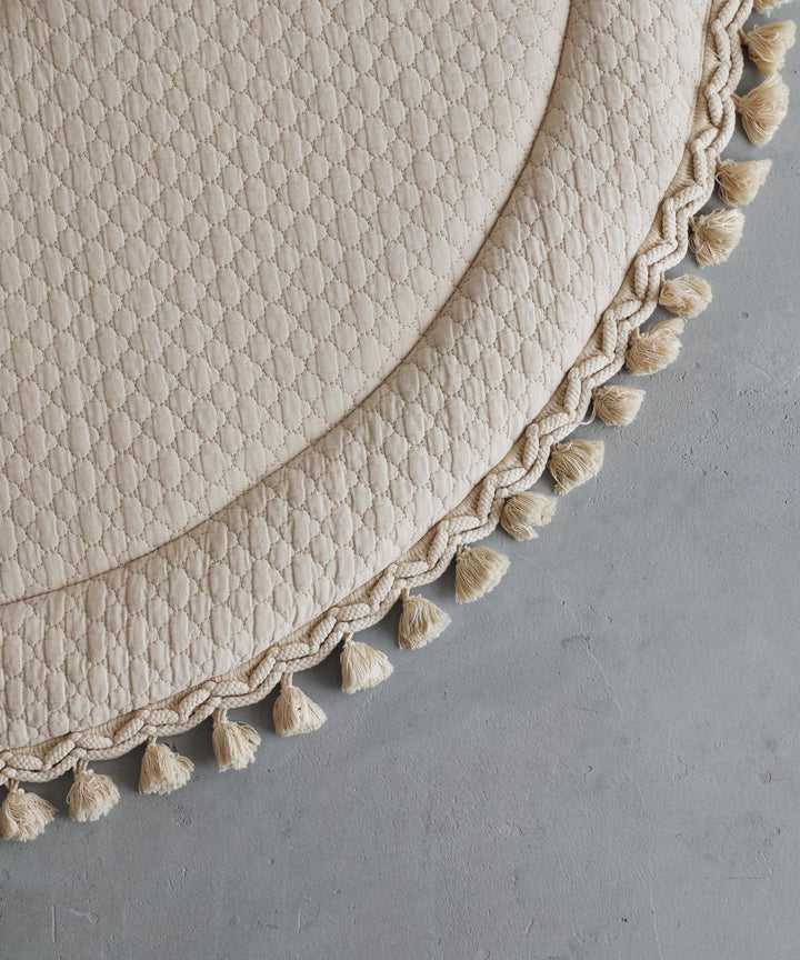 Playmat (Ibul fabric with Moroccan design)