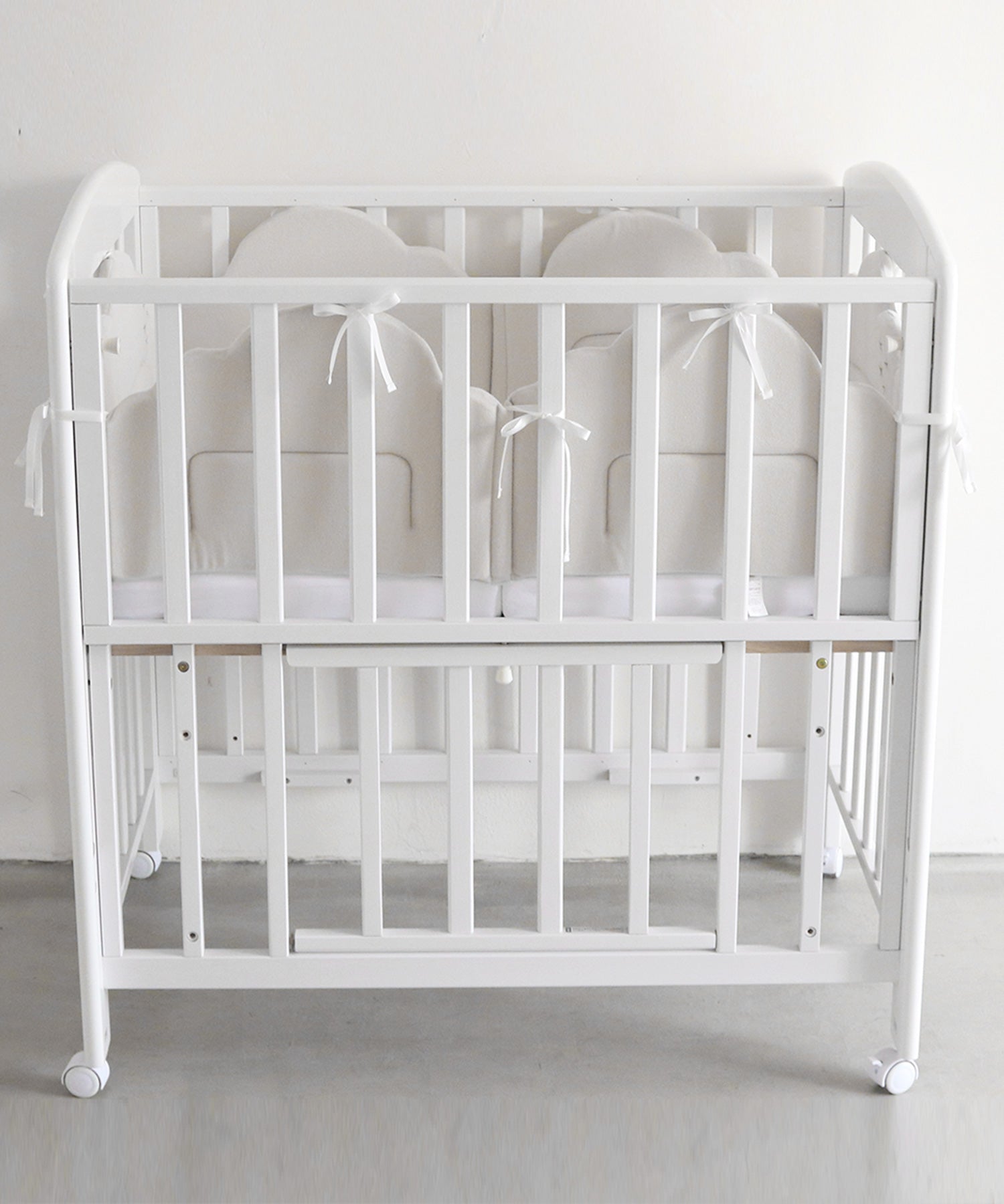 PUPPAPUPO Crib Bumper Cloud Mini Size PUPPAPUPO OFFICIAL STORE