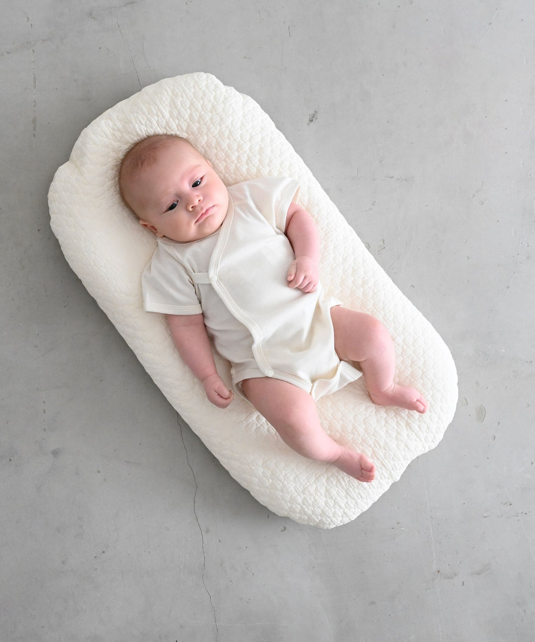 Baby Lounger Pillow (Ibul fabric with Moroccan design)