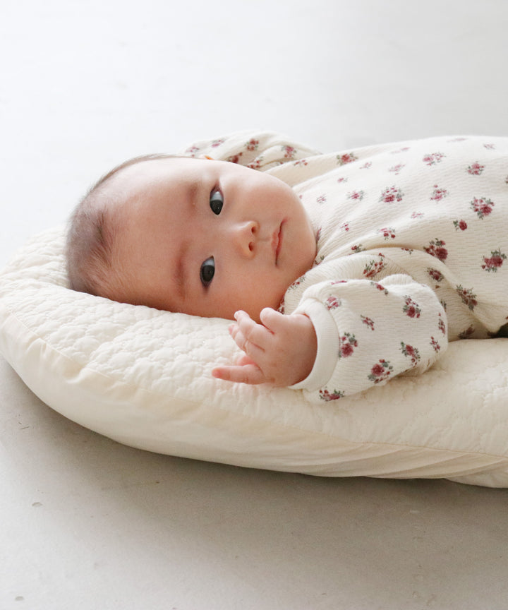 Baby Lounger Pillow (Ibul fabric with Moroccan design)