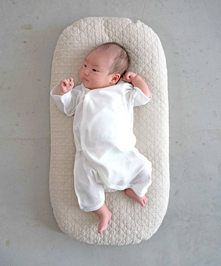 Baby lounger pillow (Ibul fabric with Moroccan design)