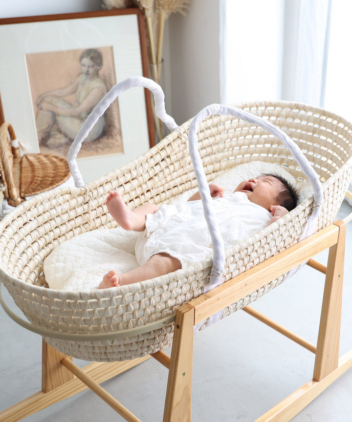 Moses Basket + Baby Lounger Pillow