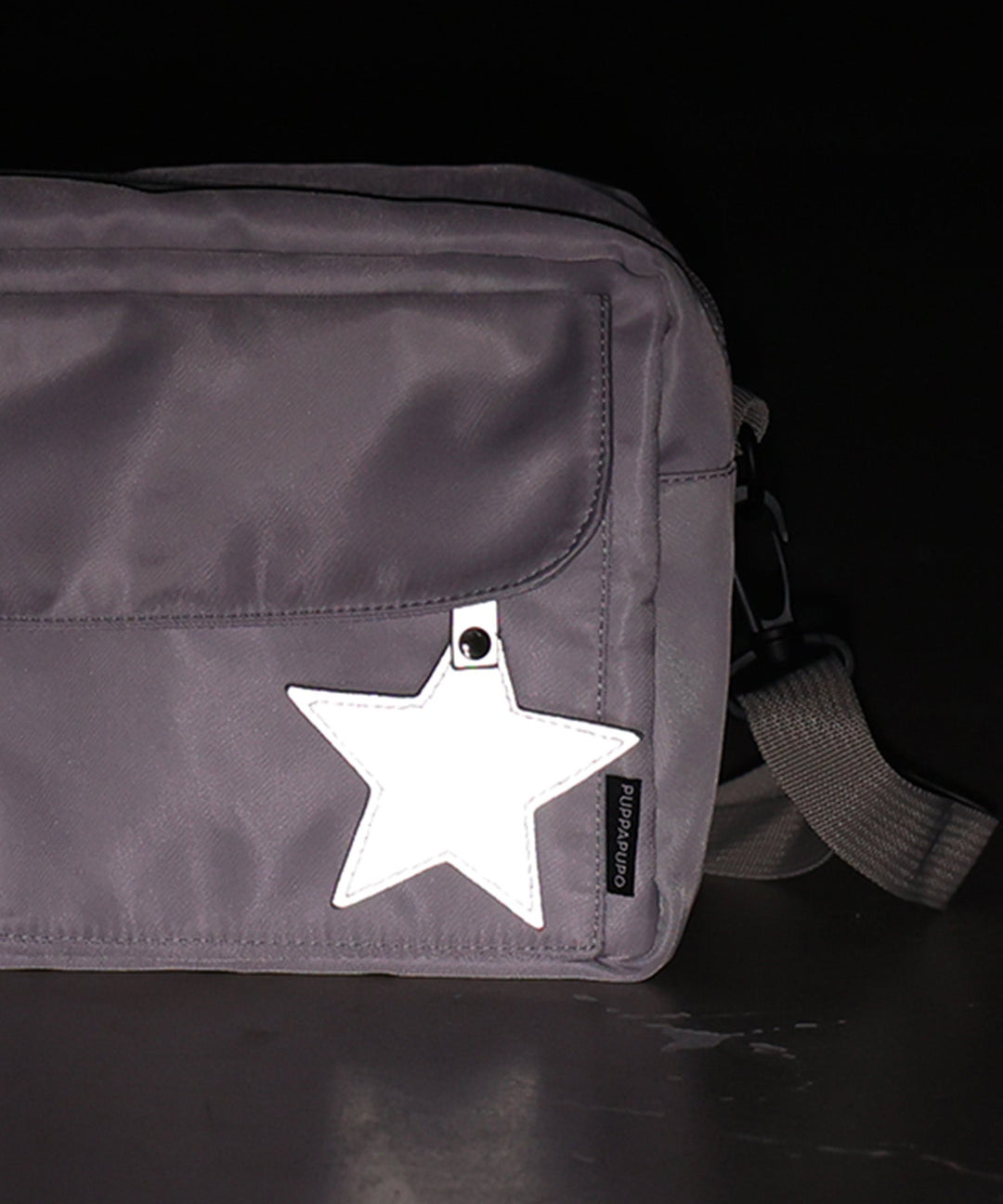 Shoulder Bag with Charm