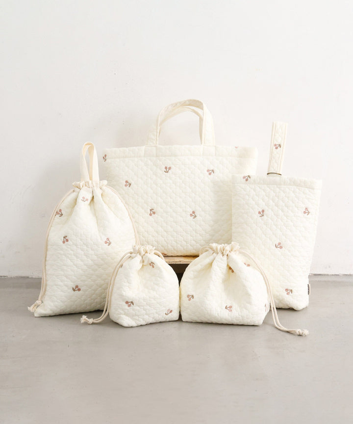 School Essentials Bag 5-Piece Set (Ibul fabric with Moroccan design)