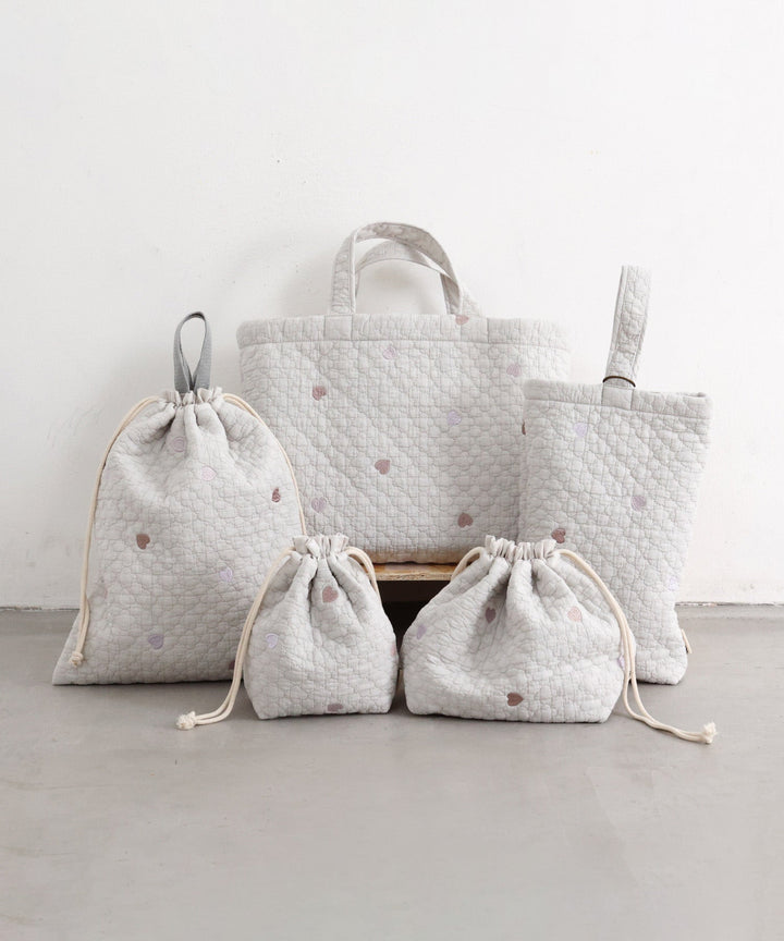 School Essentials Bag 5-Piece Set (Ibul fabric with Moroccan design)