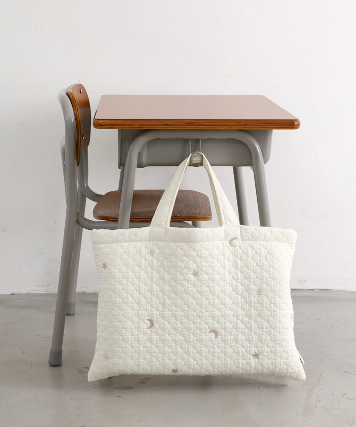 School Essentials Bag 5-Piece Set (Ibul fabric with Moroccan design)