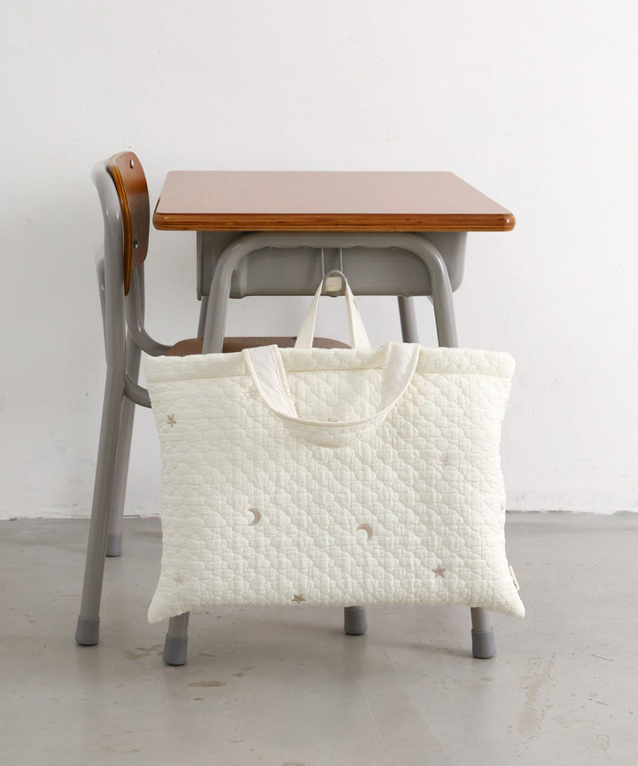 School Essentials Bag 5-Piece Set (Ibul fabric with Moroccan design)