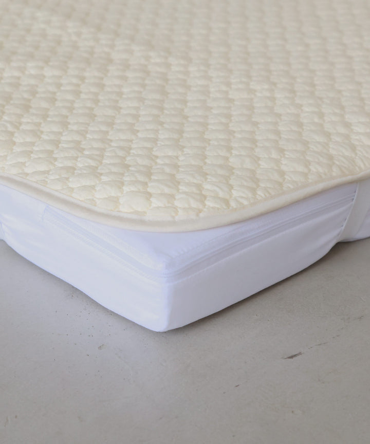 [Waterproof] Sweat-absorbing baby mattress pad [2-in-1] (Ibul fabric with Moroccan design)