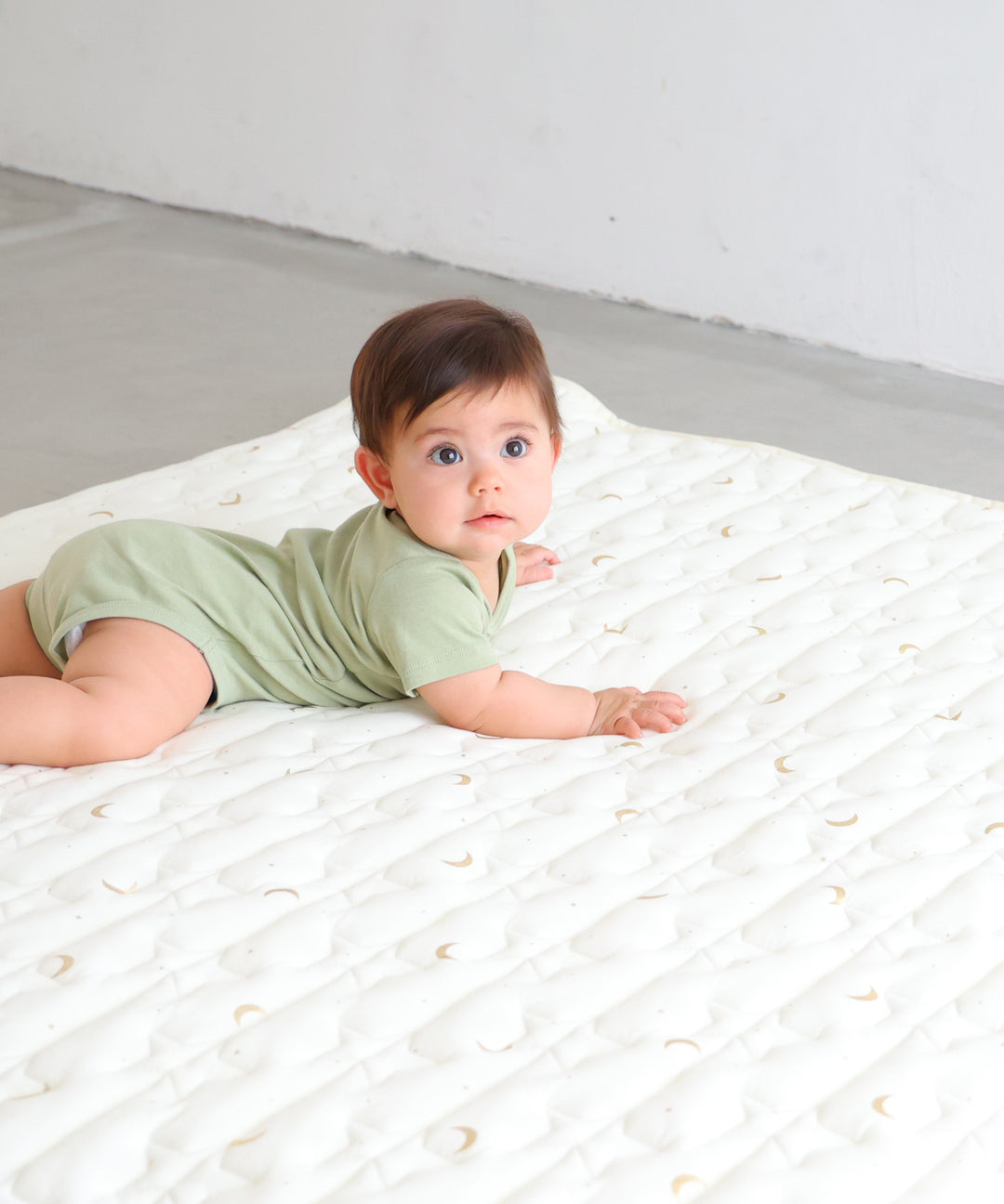 Sleeping mat + special mattress pad set 47.2″ x 47.2″ (Jersey knit)