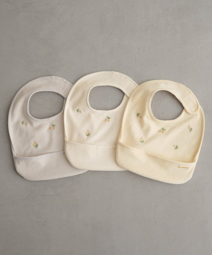 ชุดผ้ากันเปื้อนทานอาหาร 3 ชิ้น