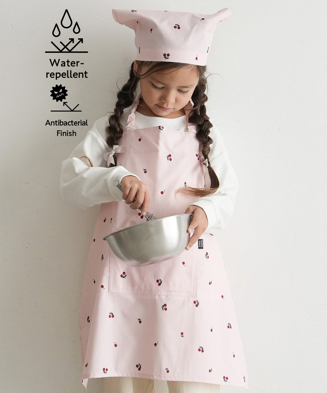 Multi-Protection Kids Apron 3-Piece Set