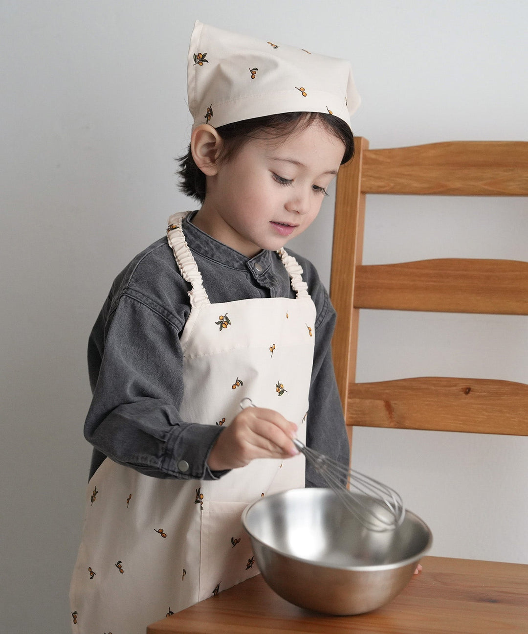 Multi-Protection Kids Apron 3-Piece Set