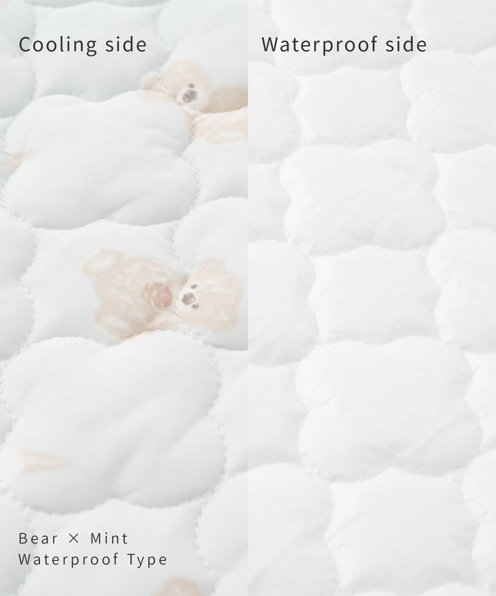 [ระบายความร้อน] แผ่นรองที่นอนเด็ก – กันน้ำ หรือ ผ้าขนสัตว์ (เลือกได้)