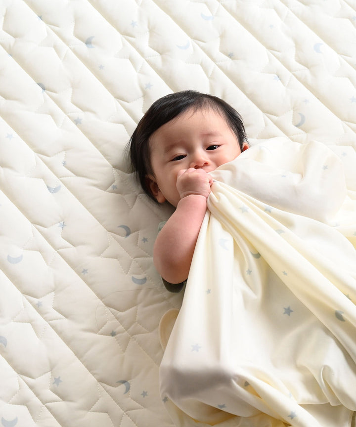 【冷感×毛圈布】嬰幼兒薄毯 雙面樣式