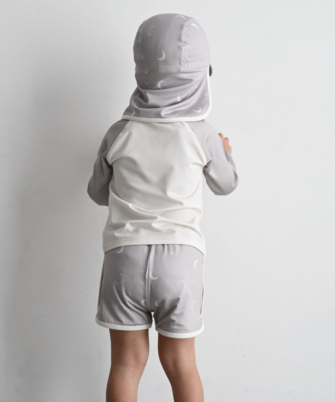 Rash Guard and Surf Shorts Swimsuit Set