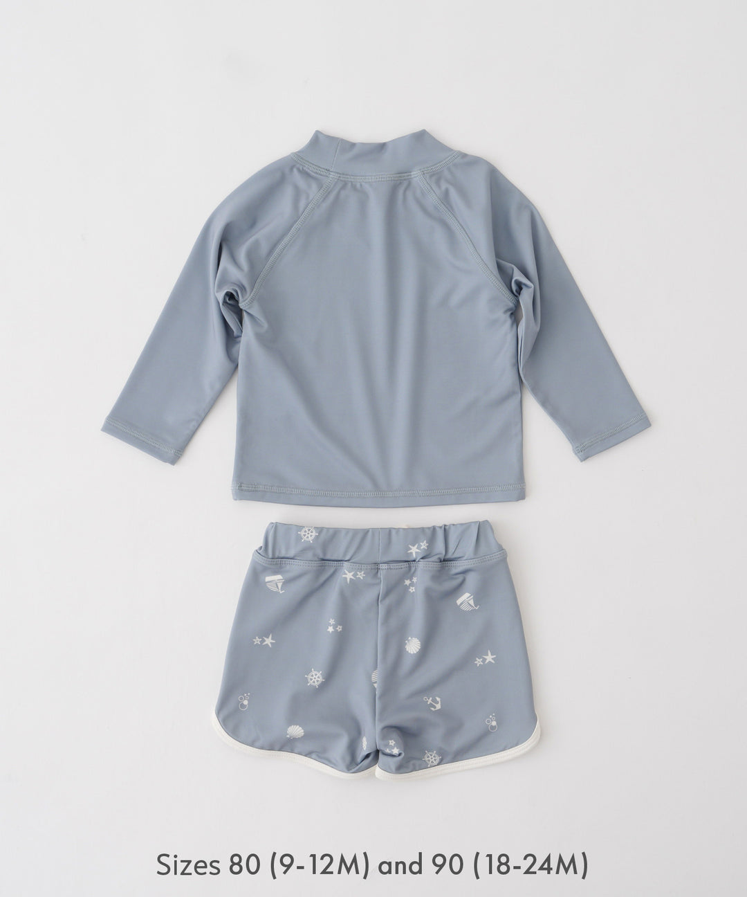 Rash Guard and Surf Shorts Swimsuit Set