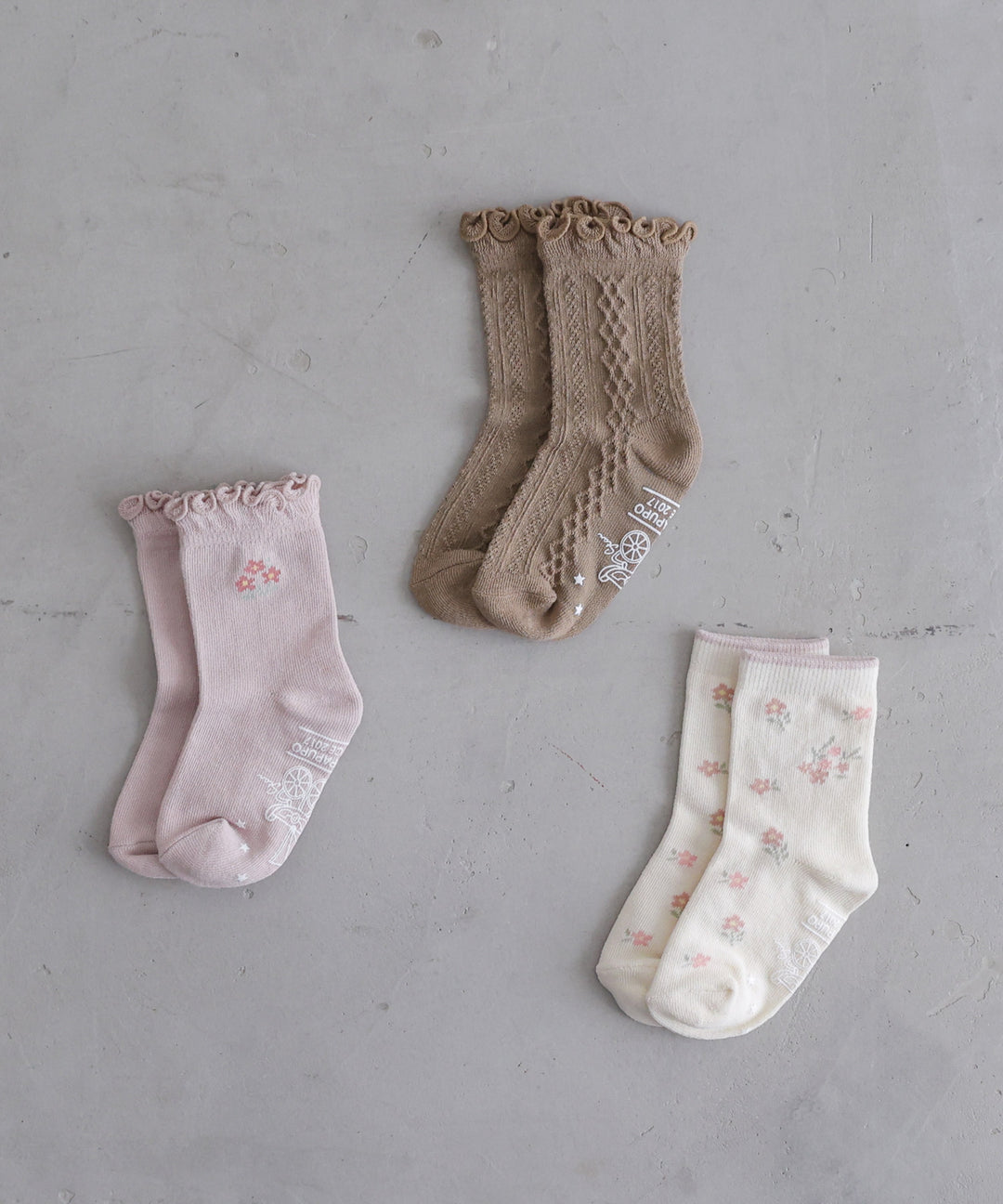 Babies & kids crew socks (set of 3 pairs)