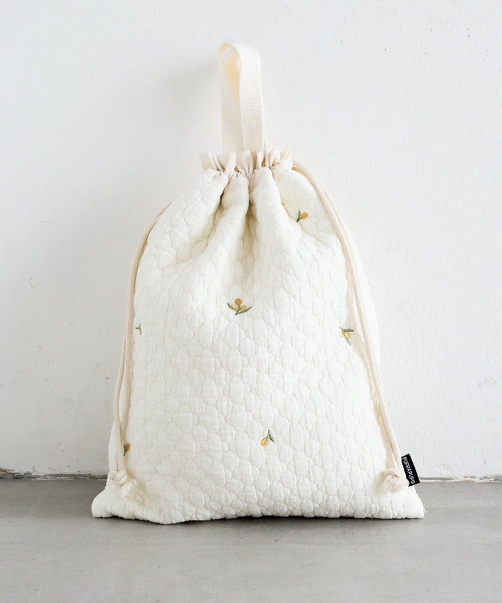 Drawstring Bags (Ibul fabric with Moroccan design)