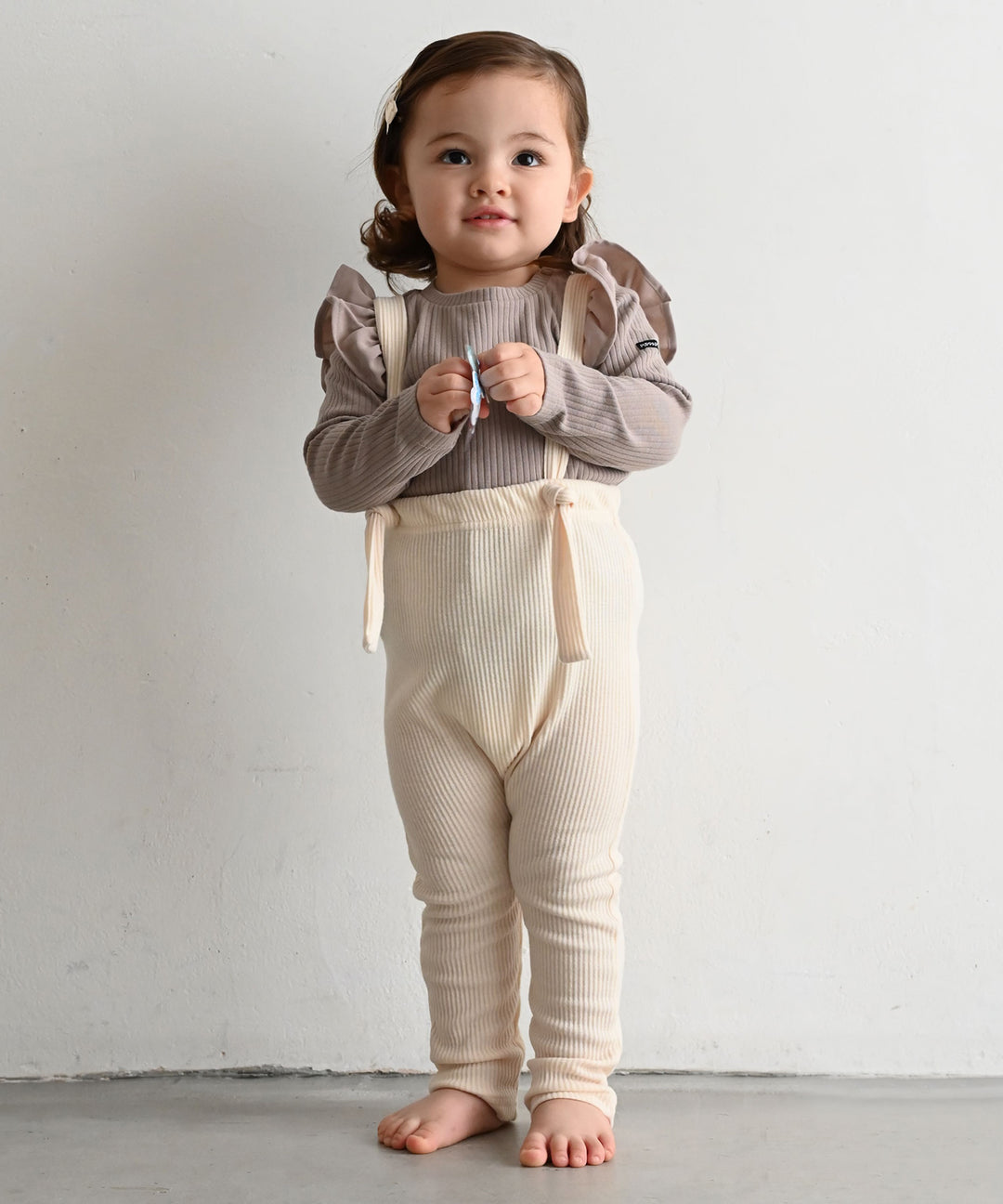 Ribbed Overall Pants