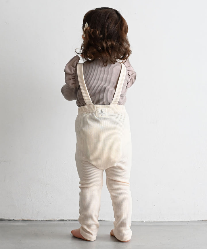 Ribbed Overall Pants