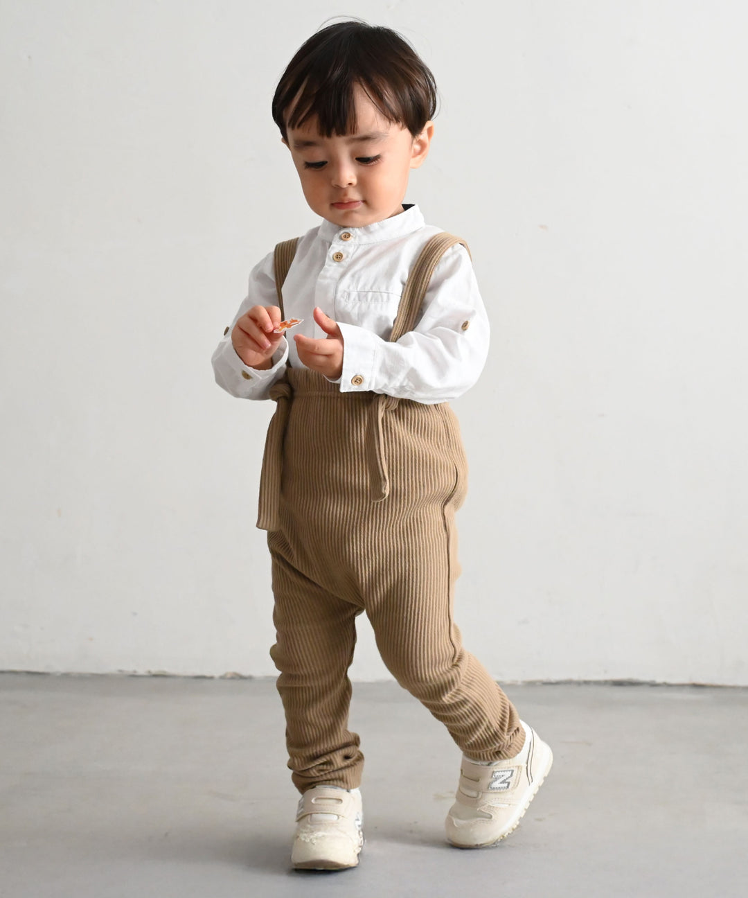 Ribbed Overall Pants