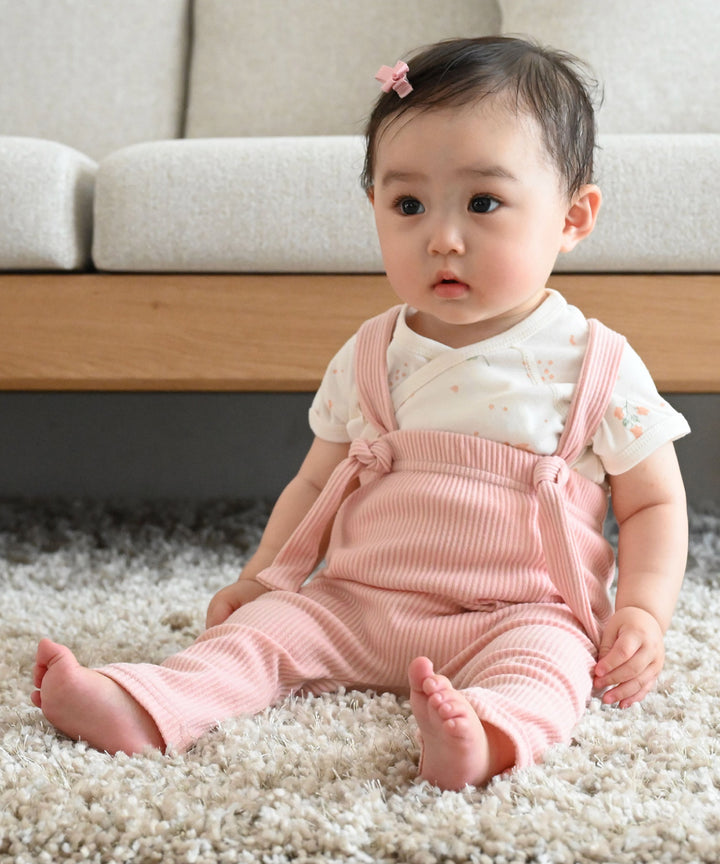 Ribbed Overall Pants