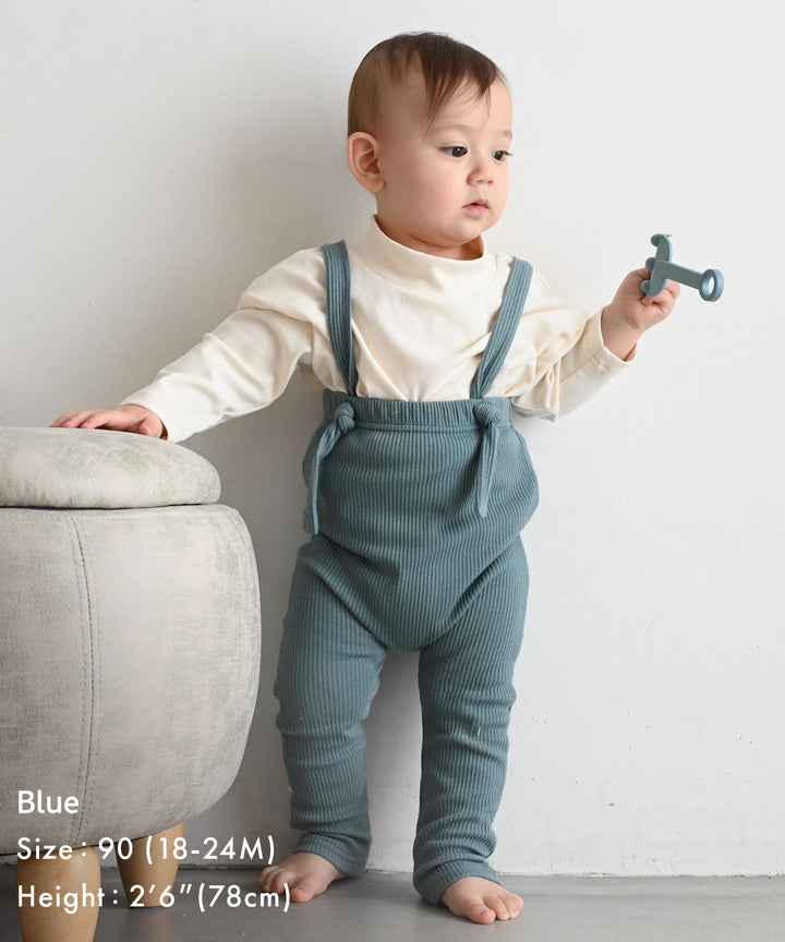 Ribbed Overall Pants