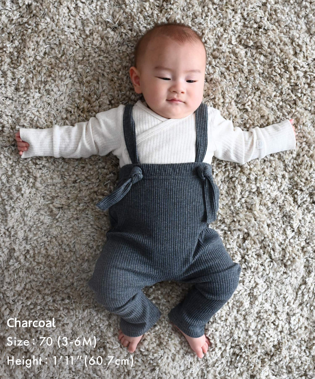 Ribbed Overall Pants