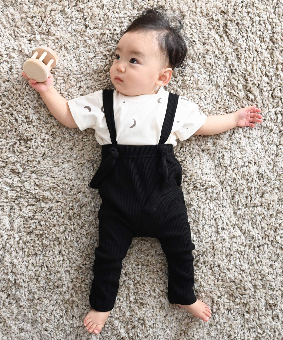 Ribbed Overall Pants