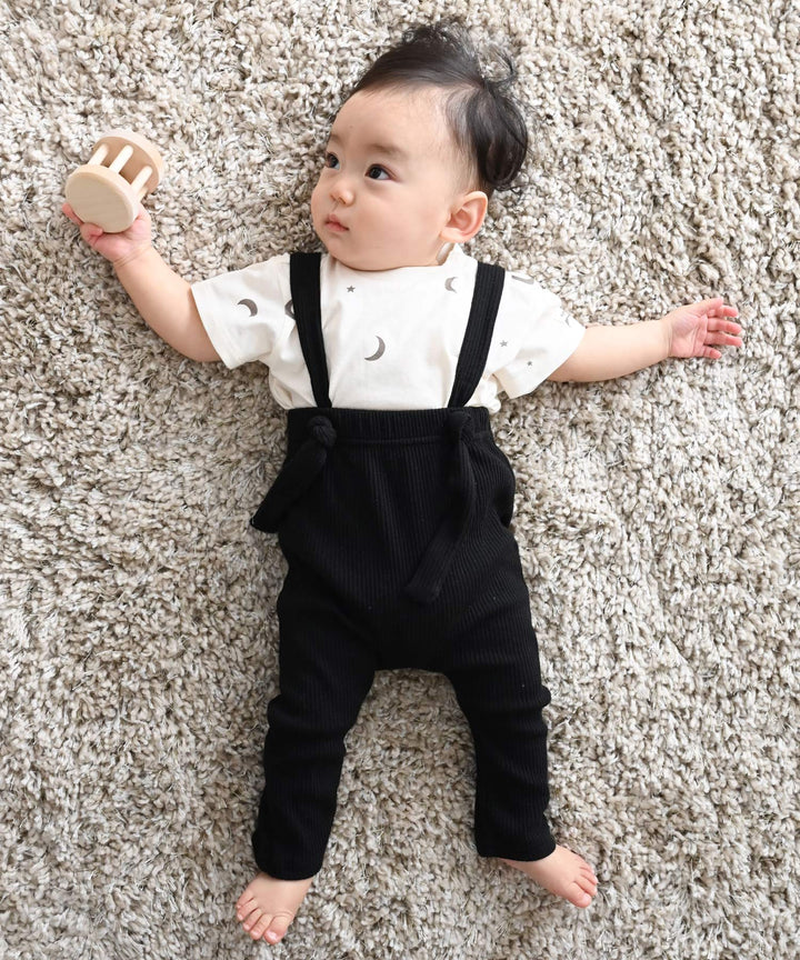 Ribbed Overall Pants