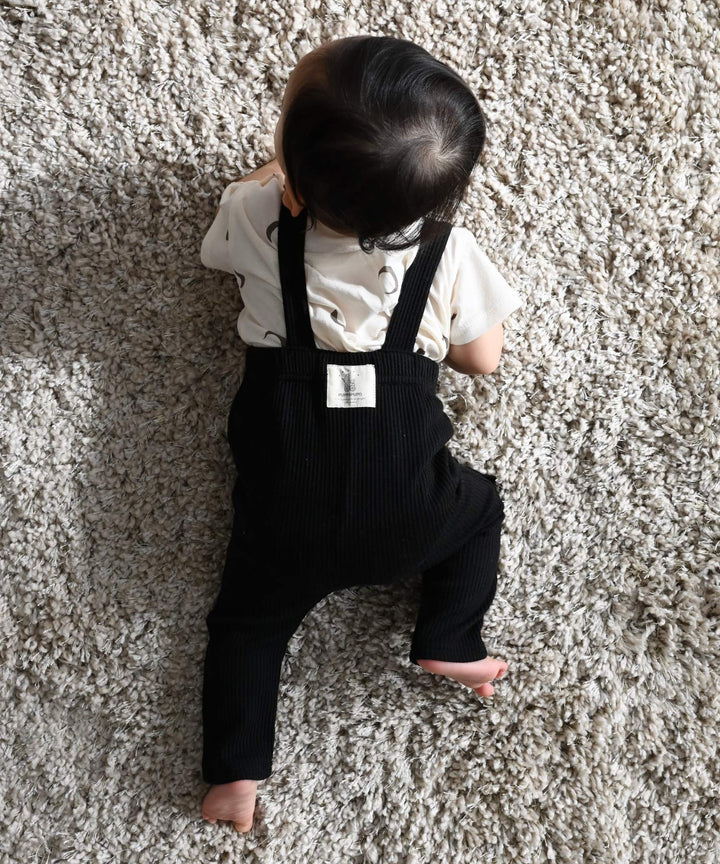 Ribbed Overall Pants