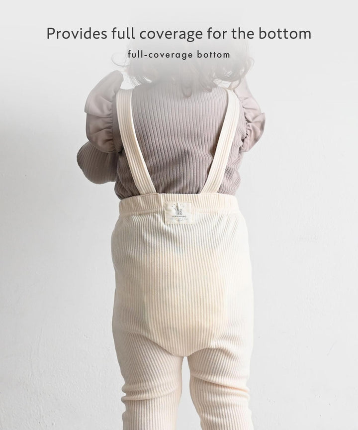 Ribbed Overall Pants