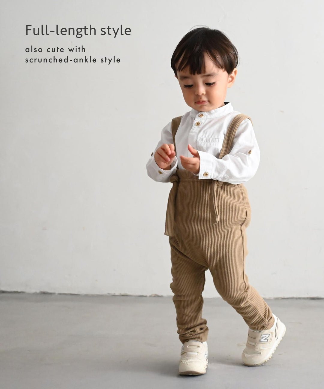 Ribbed Overall Pants