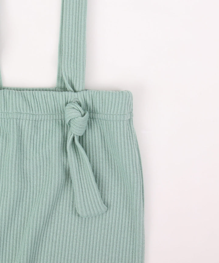 Ribbed Overall Pants