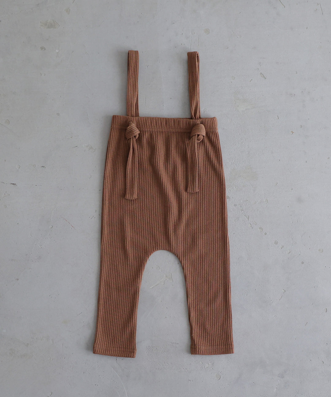 Ribbed Overalls Pants