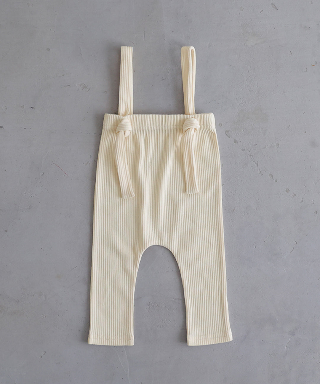 Ribbed Overalls Pants