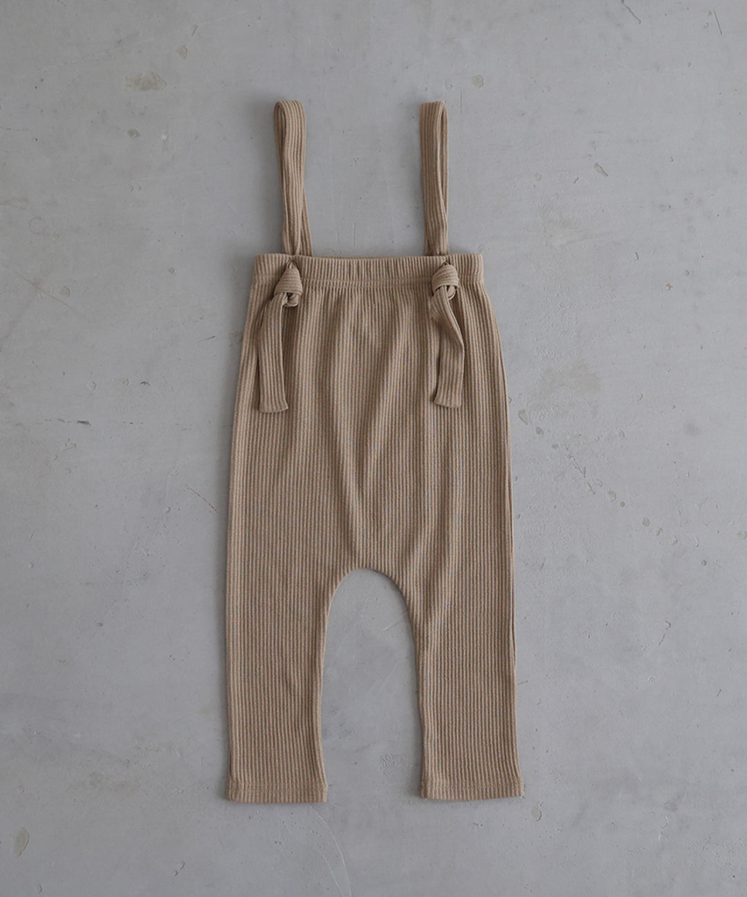 Ribbed Overalls Pants