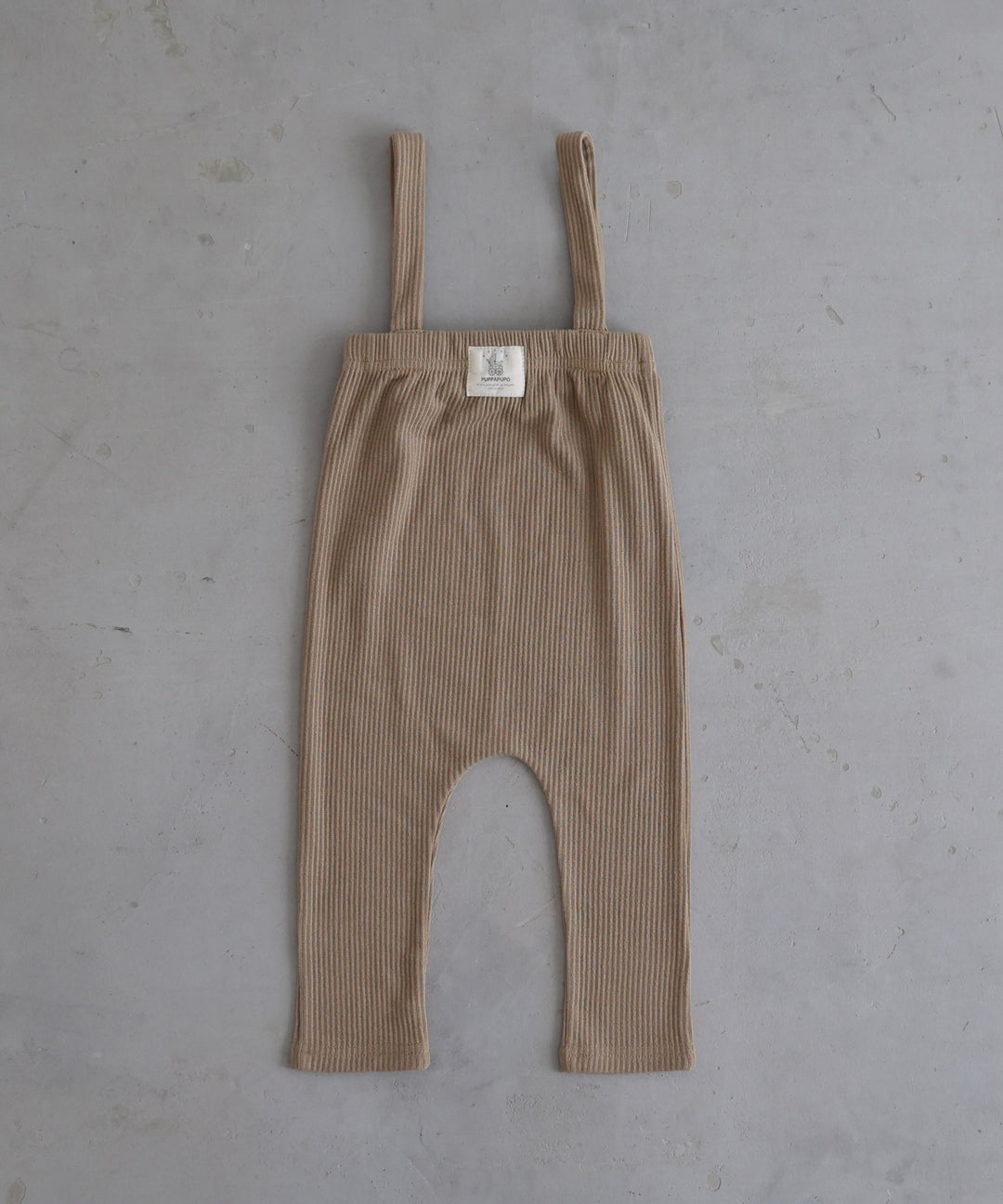 Ribbed Overalls Pants