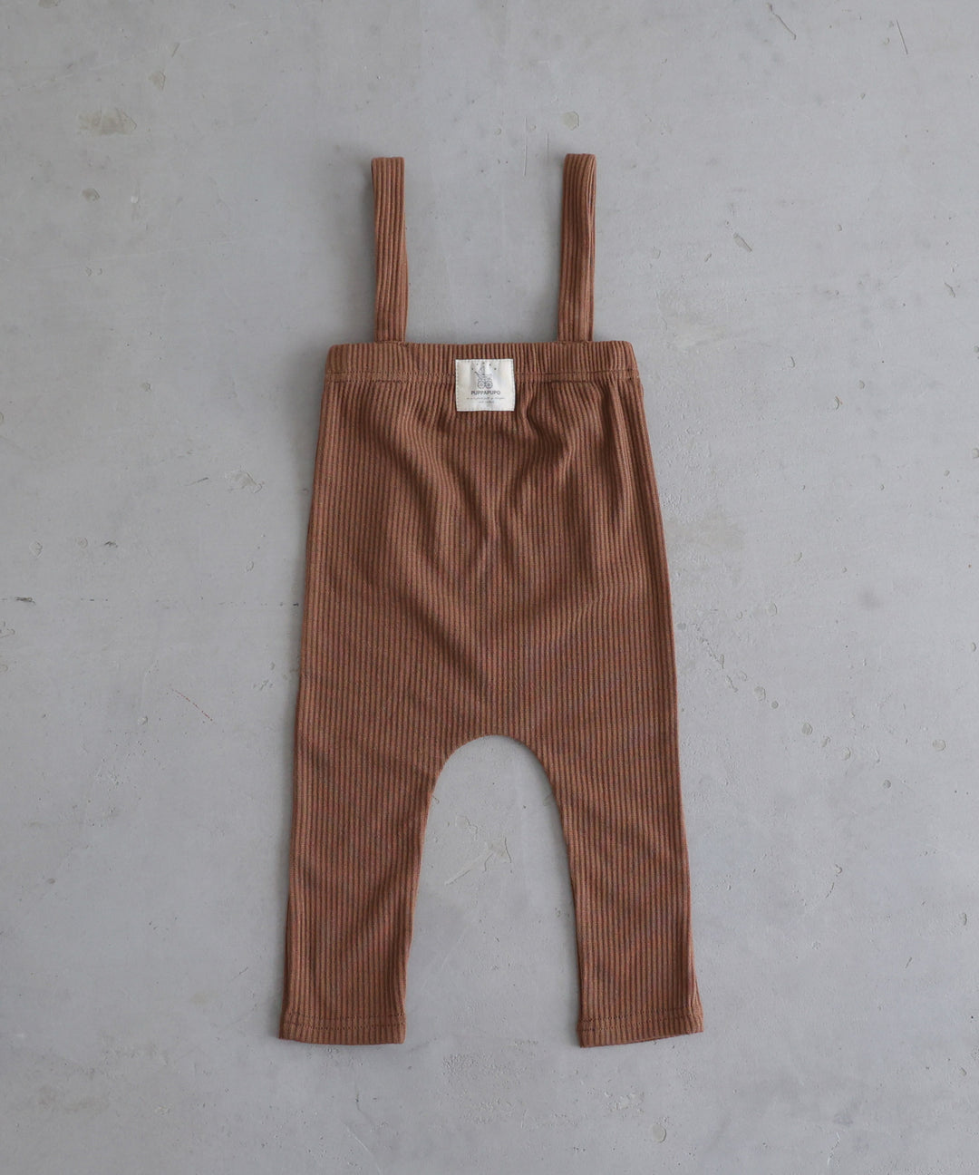 Ribbed Overalls Pants