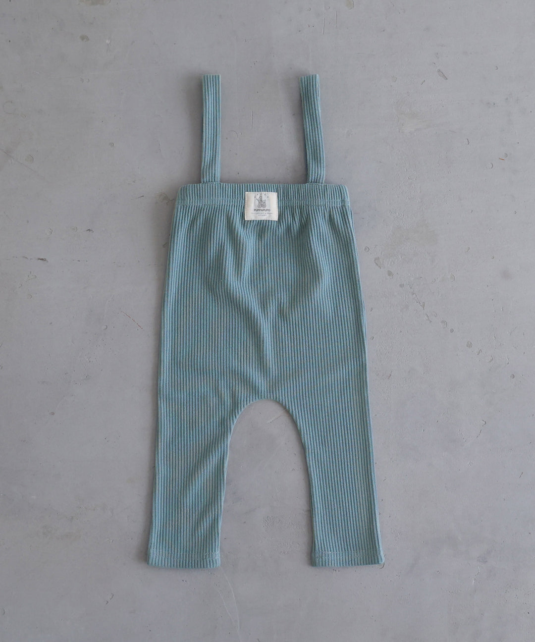 Ribbed Overalls Pants