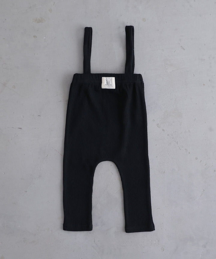 Ribbed Overalls Pants