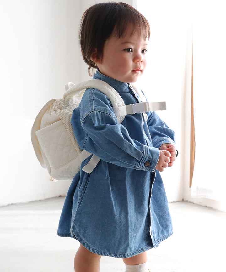 กระเป๋าเป้สำหรับเด็กเล็ก (ผ้าอีบุล)