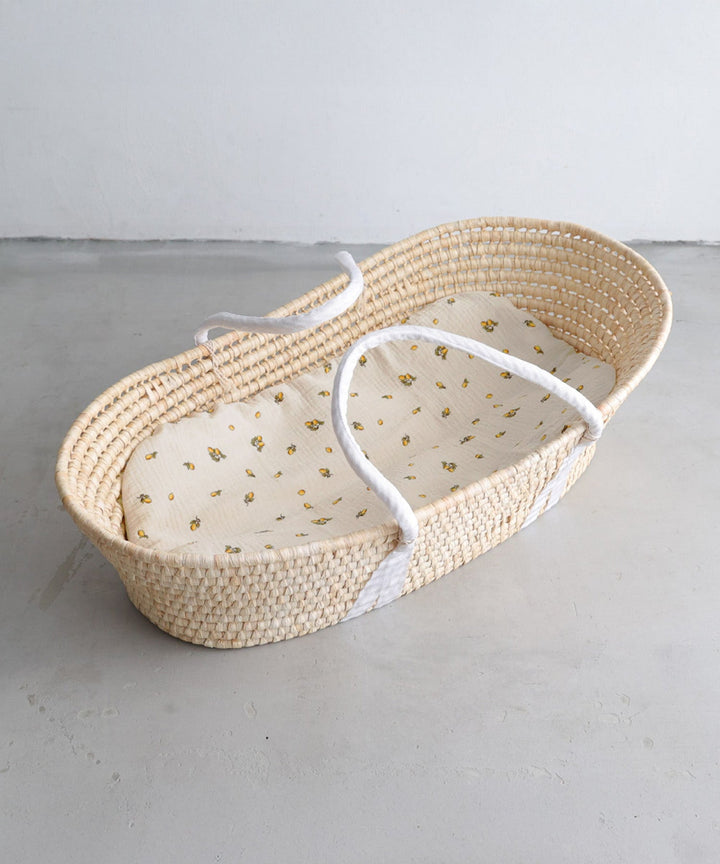 Moses basket + Baby lounger pillow (Double gauze)