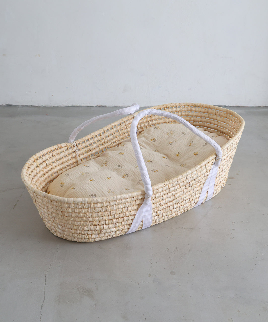 Moses basket + Baby lounger pillow (Double gauze)