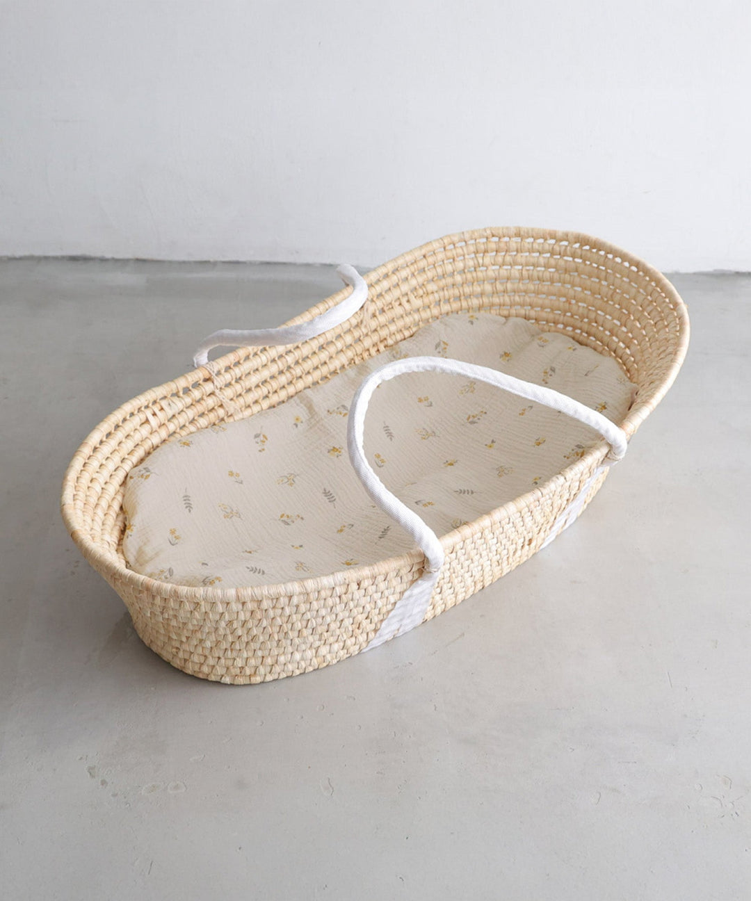 Moses basket + Baby lounger pillow (Double gauze)