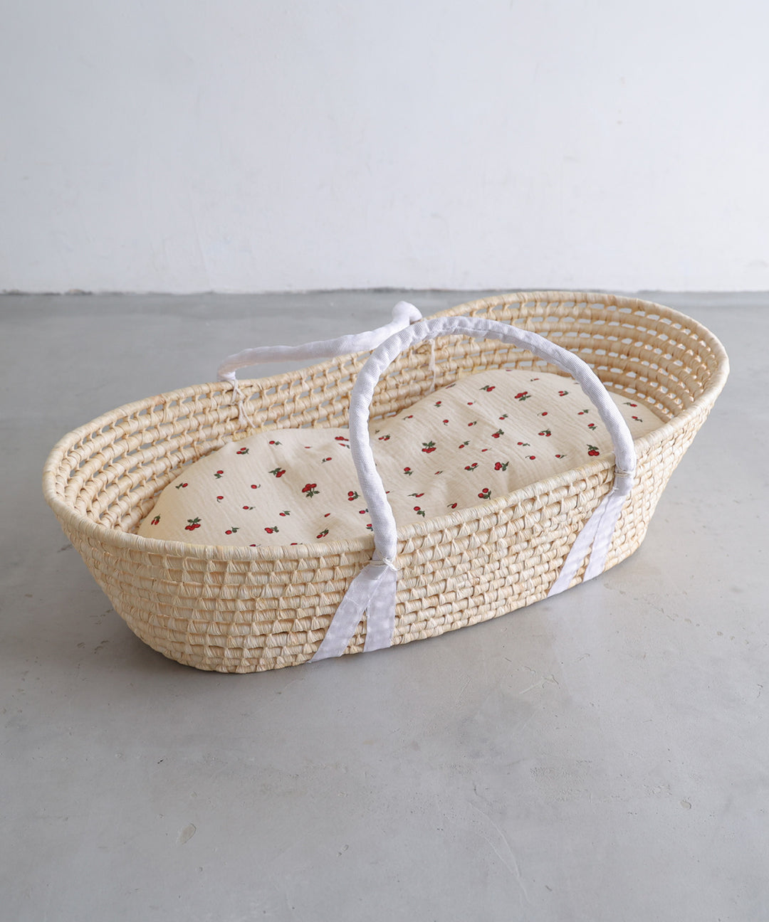 Moses basket + Baby Lounger Pillow (Double gauze)