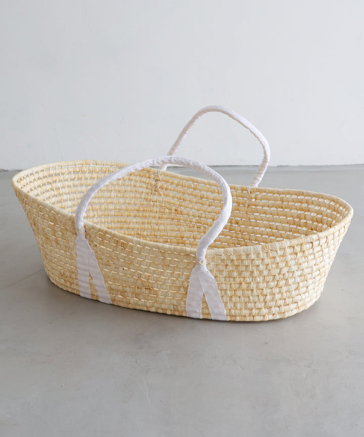 Moses Basket + Baby Lounger Pillow (Double Gauze)