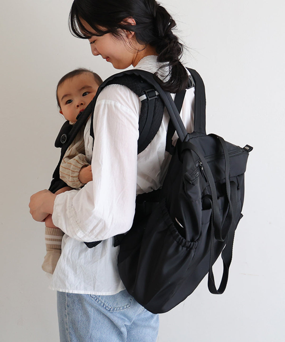 Convertible Casual Diaper Bag (Tote &amp; Backpack) (22L)