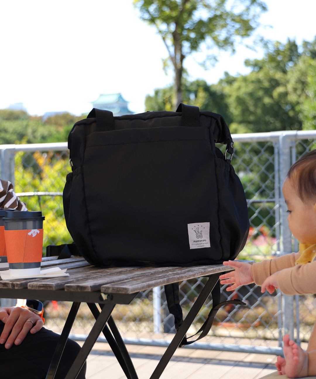 Convertible Casual Diaper Bag (Tote &amp; Backpack) (22L)